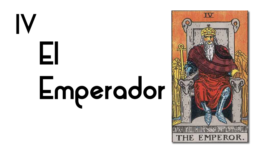 Emperador en el Tarot Rider Waite